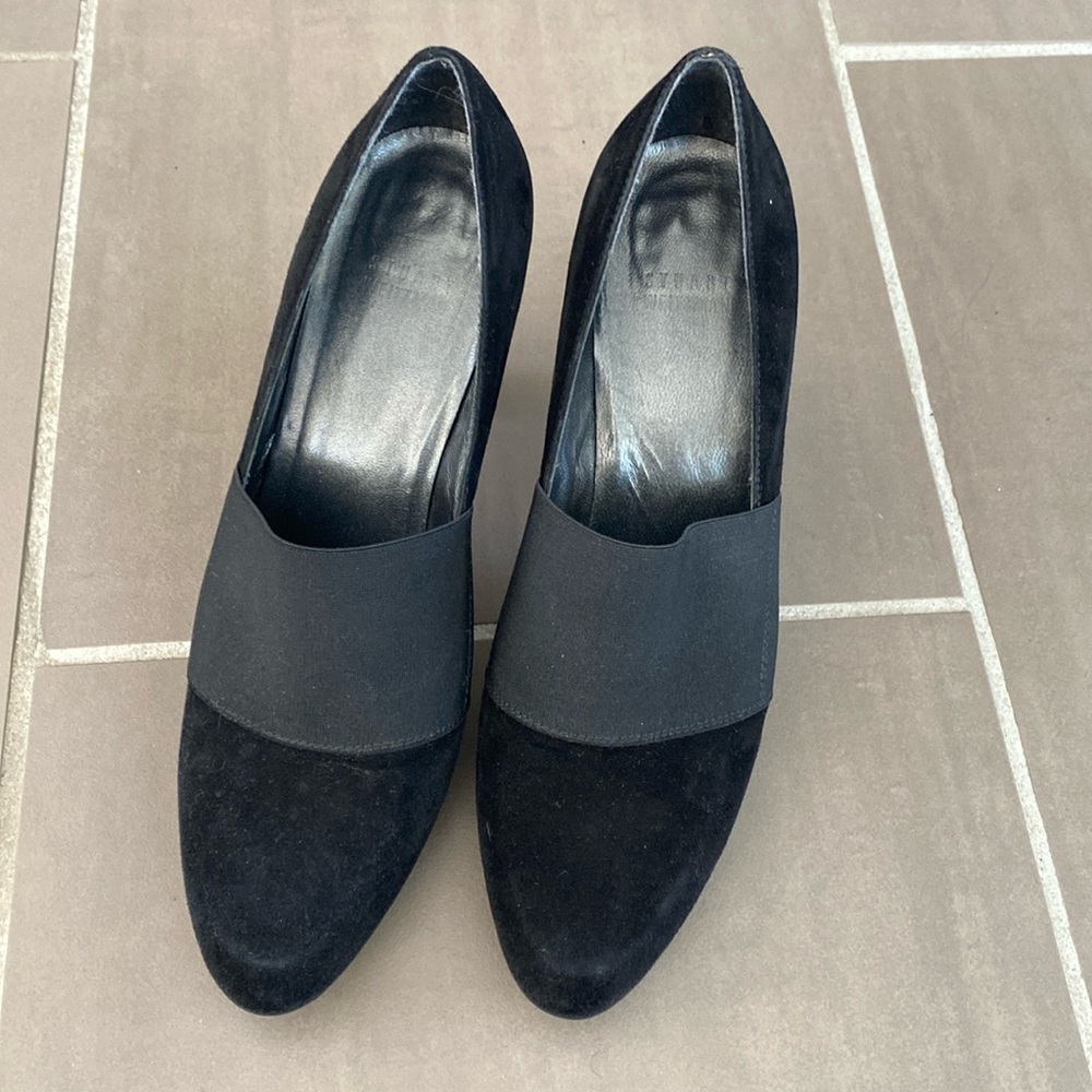 Stuart Weitzman suede pumps